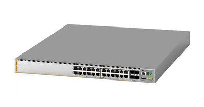 Cisco C9300L 24-port PoE+ switch with 8x MGig ports and 4x 10G uplink, refurbished, ideal for advanced network settings