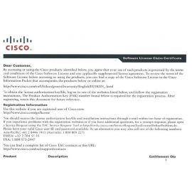 Cisco 100 Ap Adder E-License for 8500 Wireless Controller - L-LIC-CT8500-100A= - Network Accessories
