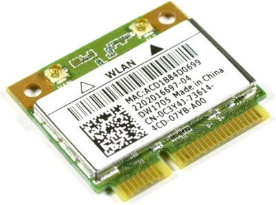 C3Y4J - Dell WiFi Card DW1705 Mini PCI-E 802.11b/g/n Bluetooth 4.0 Internal Mini for Latitude