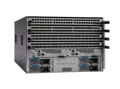 N9K-C9504 - Cisco 4-Slot 7U Gigabit Ethernet Switch Chassis