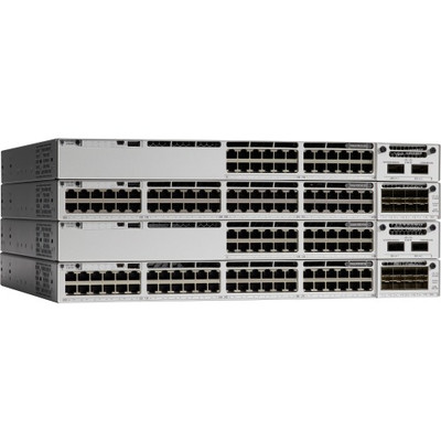 Cisco Catalyst 9300 48-Port 2.5G (12 Mgig) Upoe Network Essentials - Compatible with ProLiant DL360p Gen8 servers