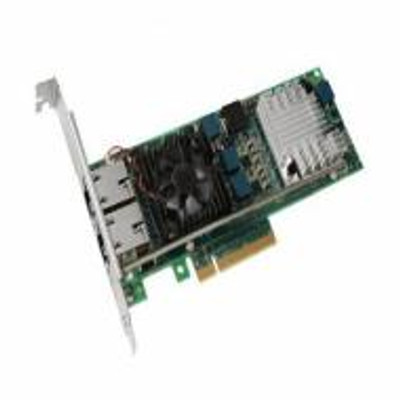 CKPFM - Dell X520-T2 Dual-Ports SFP+ 10Gbps 10 Gigabit Ethernet PCI Express 2.0 x8 Converged Server Network Adapter by Intel