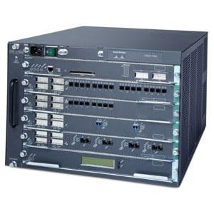 7606S-SUP720B-R= - Cisco 6-Port 2x 10/100Base-TX 4x SFP+ 7U Router Chassis