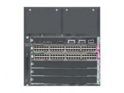 WSC4506E-S6L96V+-RF - Cisco Reman 4506-E Chas Twows-X4648-Rj45V+E