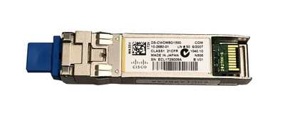 DS-CWDM8G1550= - Cisco 8Gb CWDM 1550nm 40km LC SFP+ Transceiver