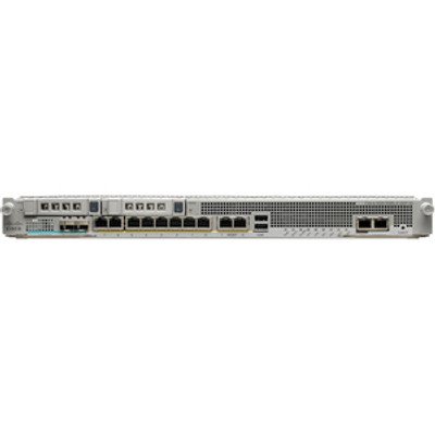 Cisco ASA 5585-X Firewall Chassis with SSP10, 8 GE, 2 SFP+, 2 GE Mgt, 2 AC, 3DES/AES - Compatible with Cisco