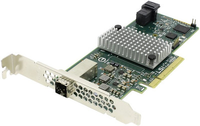 Dell D6D3T 9300-4I4E 12GB Fibre Channel Card for Low-profile Servers
