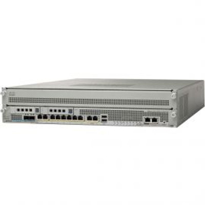 ASA5585-S10P10-K8 - Cisco ASA 5585-X Chassis support SSP10 IPS SSP-10 16GE 4GE Mgt 1 AC DES