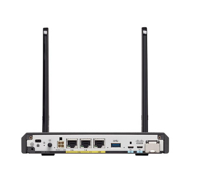 Cisco ISR 1109 M2M 2 Ports GE Ethernet and LTE Verizon router for industrial use