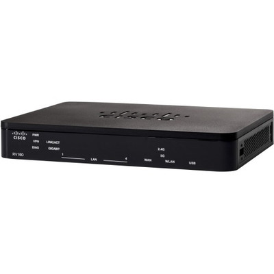 Cisco RV160 5-Ports Gigabit VPN Router for Small Business Networking