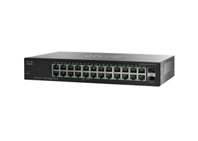 SG112-24 - Cisco Compact 24-Port Gig Switch-2 Mini-Gbic Ports