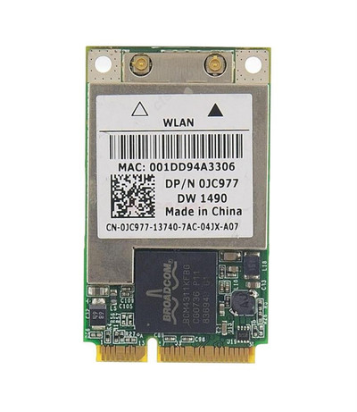 DW1490 - Dell Dual Band 802.11b/g 54Mbps PCIe Mini Network Card