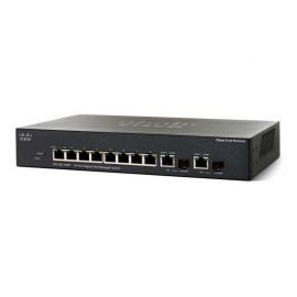 SG300-10MP - Cisco 8-Port Gigabit PoE 2 Combo Mini-GBIC Network Switch