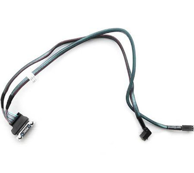 Dell Dual Mini SAS HD Cable for PowerEdge R730 Server F037K - Data Cable for Server Storage Arrays