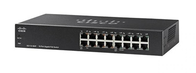 Cisco SG110-16HP-RF 16-Port PoE Gigabit Switch for Small Business Networking
