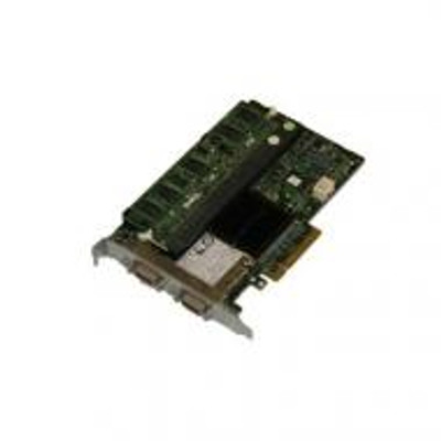 F989F - Dell PERC 6/E Dual Channel PCI-Express SAS RAID Controller with 256MB Cache