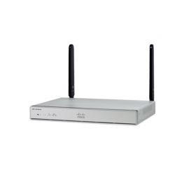 Cisco ISR 1101 4 Ports LTE X WiFi Domain Router - Compatible with Cisco networking devices - Mounted in a server rack.