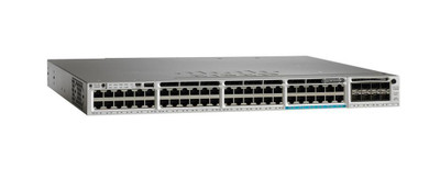 WS-C3850-12X48UW-S= - Cisco 48-Port Gigabit UPoE Layer3 1U Network Switch