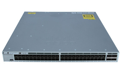 Cisco WS-C3850-48XS-F-S 48Port SFP+ Switch with 10G Support & 4 QSFP Ports - Network Switch for High-Speed Data Transfer