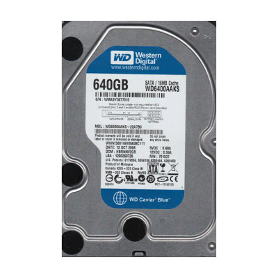 WD6400AAKS-22A7B0 - Western Digital 640GB 7200RPM SATA 3.5" HDD