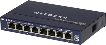 GS108 - NetGear 8-Port Gigabit Ethernet Network Switch