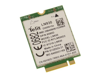 5X80D - Dell Mini PCIe 4G LTE WiFi Network Adapter