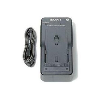 Sony BC-V615 InfoLithium L Series Portable Battery Charger for 110V AC 220V AC - Compatible with Sony L Series Batteries