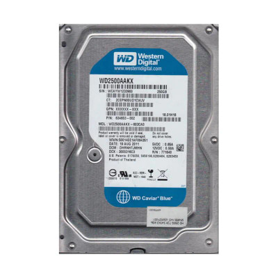 WD2500AAKX-603CA0 - Western Digital 250GB 7200RPM SATA 3.5-Inch HDD
