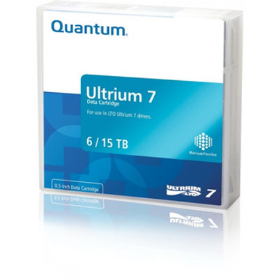 MR-L7MQN-02 - Quantum 6TB(Native) / 15TB(Compressed) LTO Ultrium 7 Tape Media Cartridge (Pre-labeled)
