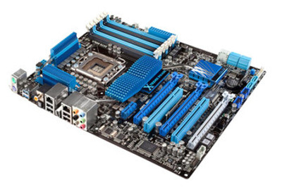 P6X58D - ASUS -E Socket LGA 1366 Intel X58/ ICH10R Chipset Core i7 Extreme Edition/ Core i7 Processors Support DDR3 6x DIMM 6x SATA 3.0Gb/s ATX Motherbo