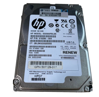 HP 507129-017 900GB SAS 6Gb/s 10K RPM HDD for ProLiant Server