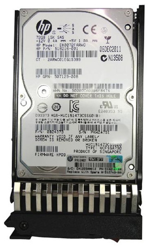 518216-001 - HP 72GB 15000RPM SAS-2 2.5" HDD