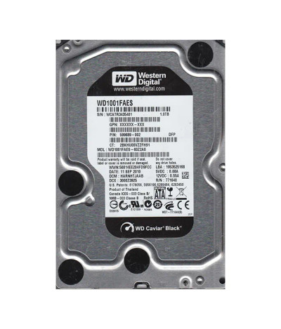 Western Digital Caviar Black 1TB 7200RPM SATA Hard Drive for Desktop Computers