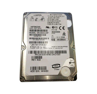 HGST DK23DA-20F Travelstar DK23DA 20GB 4200RPM IDE ATA-5 2.5HDD