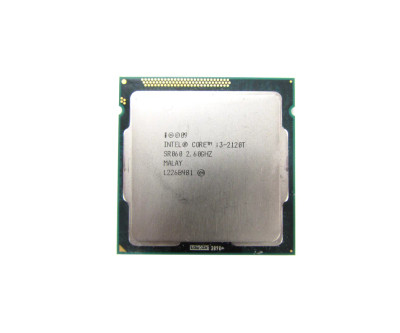 Intel Core i3-2120T dual-core processor for FCLGA1155 sockets, 2.60GHz, 3MB L3 Cache, compatible with various systems