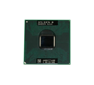 Intel SLGJ4 Core 2 Duo T6400 2.00GHz Dual-core Processor