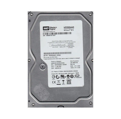 WD2500AAKS-00VSA0 - Western Digital 250GB 7200RPM SATA 3.5-Inch HDD