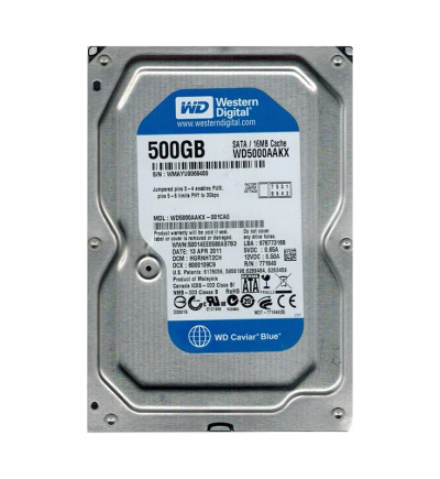 WD WD5000AAKX-001CA0 Caviar Blue 500GB SATA 6Gb/s 3.5-Inch Hard Drive
