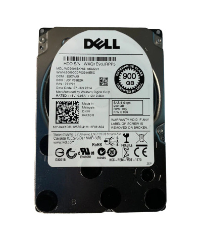 WD9001BKHG-18D22V1 - Western Digital 900GB 10000RPM SAS 6Gb/s 2.5" HDD
