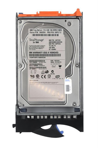 IBM 73.4GB 10000RPM Fibre Channel 2Gbps Hot Swap 3.5 Internal Hard Drive for Servers