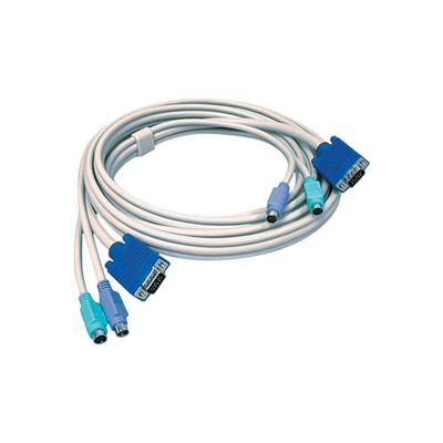 00G626 - Dell 2.10M VGA KVM Male to Male PS/2 Cable