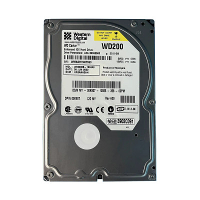 00K907 - Dell 20GB 7200RPM IDE/ATA 3.5" HDD
