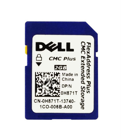 H871T - Dell 2GB SD Flash Memory Card