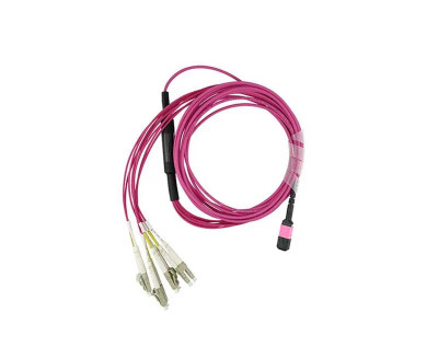 7Z57A03575 - Lenovo 5m MPO to 4x LC OM4 Breakout Cable