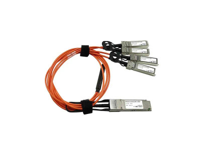 Lenovo 3m QSFP+ to 4xSFP+ Active Optical Cable for Data Centers