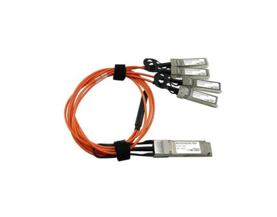 00YL673 - Lenovo 5m 40GBase QSFP+ to 4x SFP+ AOC Cable