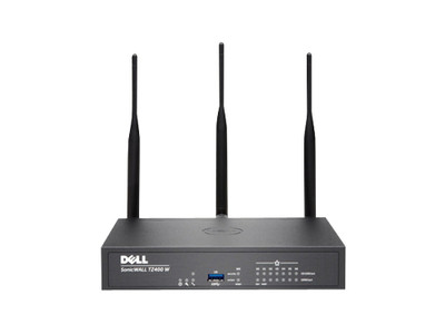 SonicWall TZ400 TotalSecure 1Y hardware firewall for 1300 Mbit/s - compatible with servers - SonicWall 01-SSC-0518.
