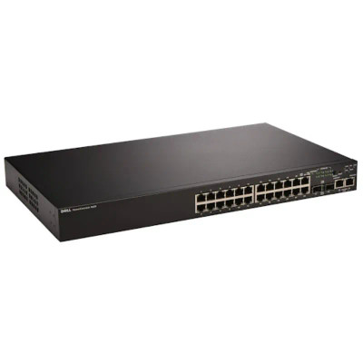 08H448 - Dell 24-Port 10/100 Layer3 1U Network Switch
