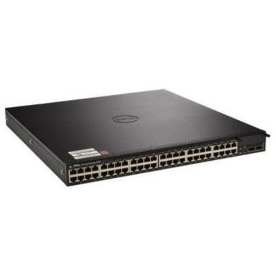 08KHT1 - Dell 48-Port 10GBase-T 2x QSFP+ Layer 3 Network Switch