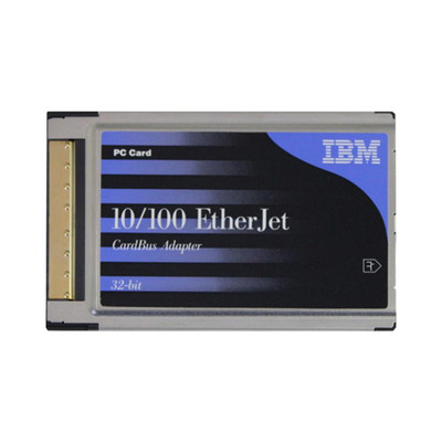 08L3167 - IBM EtherJet 100Mb/s RJ-45 10/100Base-T 32-Bit PCMCIA CardBus Adapter